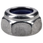 R-TECH 337541 Nylon Insert A2 Stainless Steel Lock Nuts M6 - Pack of 100
