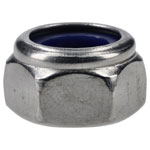 R-TECH 337542 Nylon Insert A2 Stainless Steel Lock Nuts M8 - Pack of 50