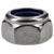 R-TECH 337542 Nylon Insert A2 Stainless Steel Lock Nuts M8 - Pack of 50