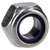 R-TECH 337542 Nylon Insert A2 Stainless Steel Lock Nuts M8 - Pack of 50