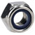 R-TECH 337543 Nylon Insert A2 Stainless Steel Lock Nuts M10 - Pack of 50