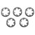 R-TECH 337549 A2 Stainless Steel Shakeproof Washers M3.5 - Pack of 100
