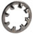 R-TECH 337552 A2 Stainless Steel Shakeproof Washers M8 - Pack of 50