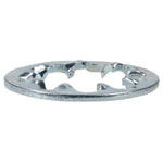 R-TECH 337567 Steel Shakeproof Washers BZP M10 - Pack of 50