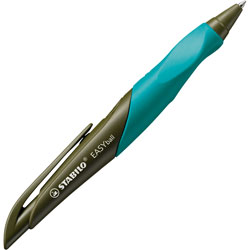STABILO EASYball Left Hand Dark Olive/Petrol Ballpoint pen