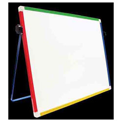 Desktop Easel Harlequin Double Sided With Flip Chart Clamp 64 x 50 cm