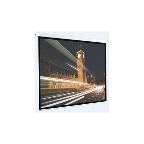 Pull Down Projection Screen 2340 x 1320mm Rapid Online