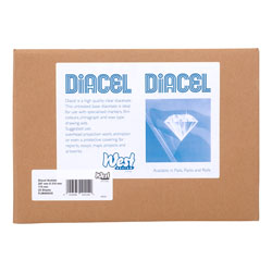 Diacel Acetate Crystal Clear 115micron A4 297 x 210mm 25 Sheets