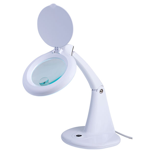 Lightcraft LC8093LED LED Table Magnifier Lamp | Rapid Online