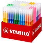 STABILO 378/240-02 Fibre Tip Pen Trio A-Z 240pcs Cardboard Set (20 Colours)