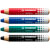 STABILO 648/4-5 Whiteboard and Flipchart Markers MARKdry Pack of 4 Assorted