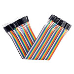 Rapid RW-D40-MF Jumper Wire Ribbon Dupont Cable M-F 40 Way Ribbon 200mm