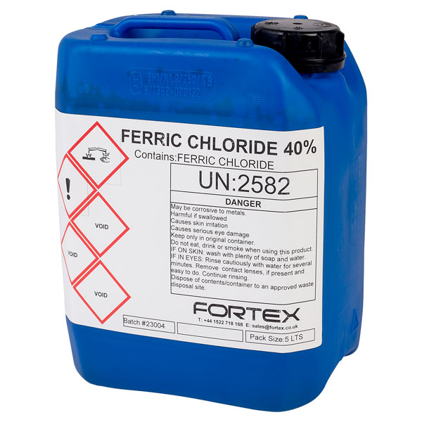 Fortex Ferric Chloride Etchant 5l Rapid Online