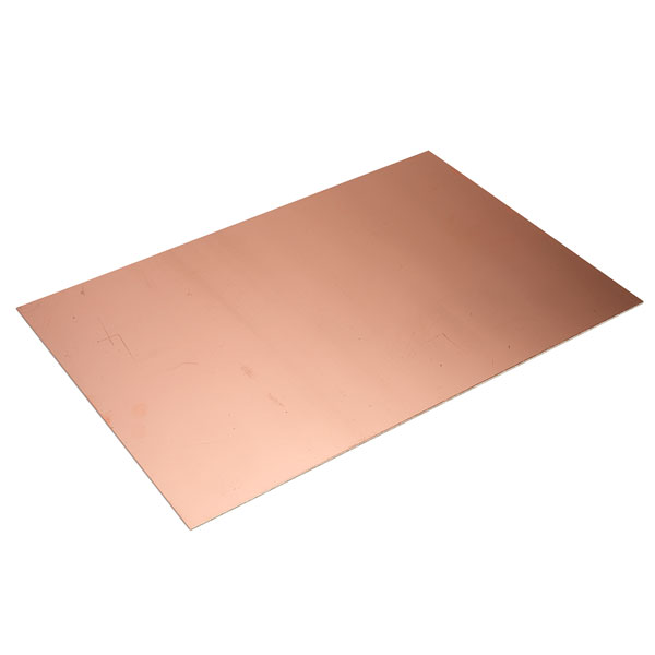 RVFM Copper Clad Double Sided FR4 Fibre Glass Board 203 x 305mm Rapid