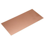 R-TECH 341015 Copper Clad Single Sided FR4 Fibre Glass 203 x 95mm