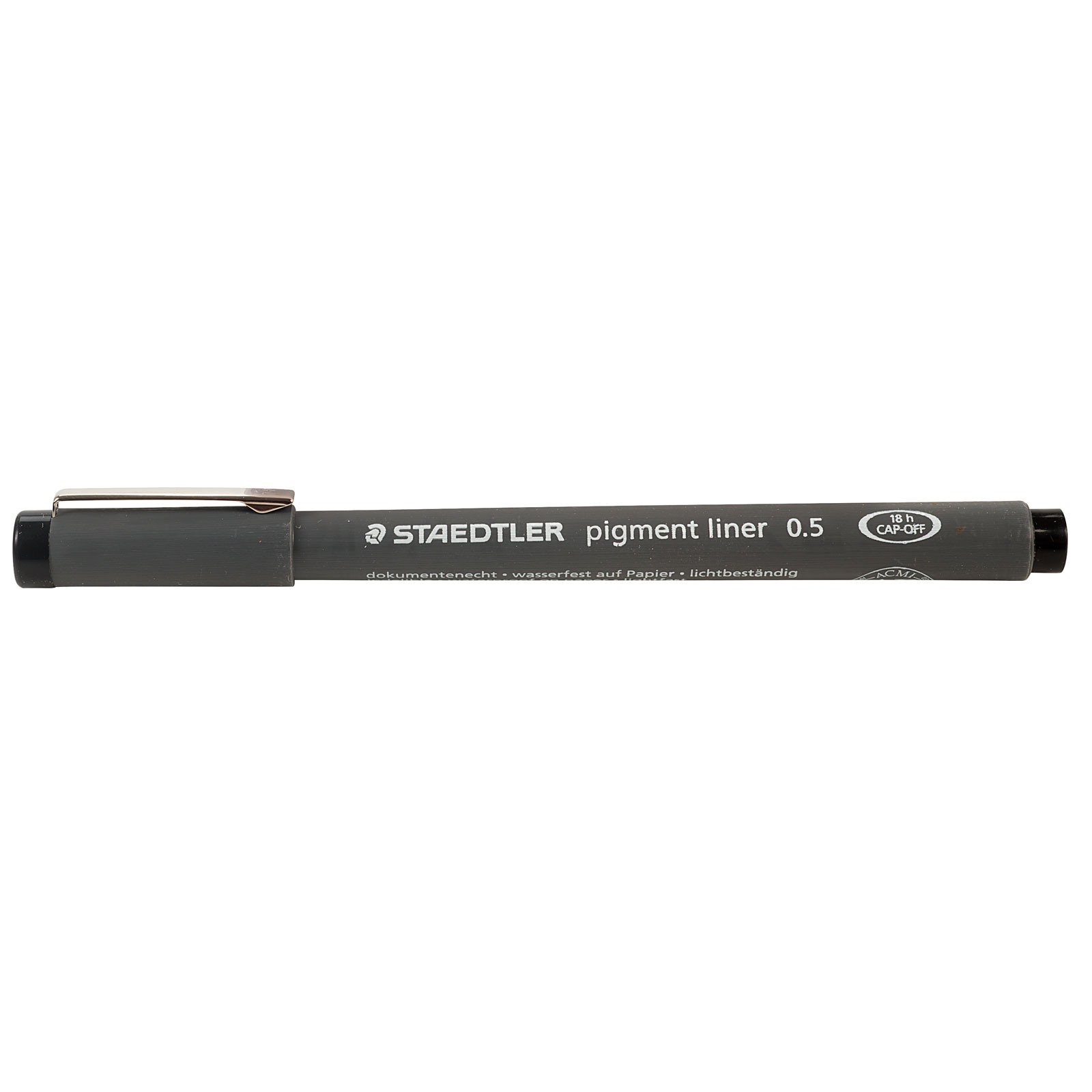 Staedtler 308 05-9 Pigment Liner Pen Black (0.5mm)