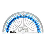 Helix H01040 180 Protractor 100mm (Pack of 50)