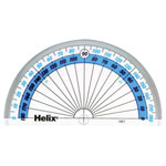 Helix H01010 Protractor 180 Degree 100mm - Single