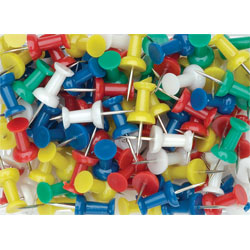 Rapid Push Pins Opaque Pack 100
