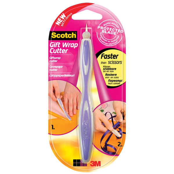 3M™ Scotch® Gift Wrap Cutter With Ribbon Curler