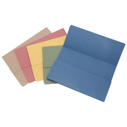 Guildhall Plain Document Wallet Assorted - Pack of 50