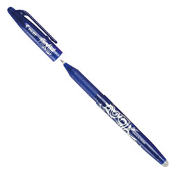 Pilot Frixion Erasable Rollerball Pen, Blue (Pack of 12)