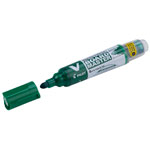 Pilot V Board Marker Pen, Green (Pack of 10)