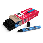 Show-me Black Fine Tip Drywipe Pens - Pack of 10