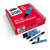 Show-me FP200 Box 200 Fine Tip Slim Barrel Drywipe Markers - Black