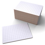 Show-me GFB30 Gridded Rigid Lapboards, Pack of 30