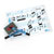 Show-me B/MRB Show-me A4 Music Ruled Mini Whiteboards, Bulk Box, 100 Sets