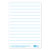 Show-me LIB10 Show-me A4 Lined Mini Whiteboards, Pack of 10 Boards