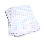 Show-me WBG10 Basics Pack 10 Gridded Drywipe Boards