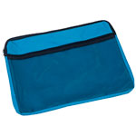 Cathedral Products BAGCANBL A4 Canvas Zip Bags (Blue)