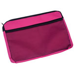 Cathedral Products BAGCANPK A4 Canvas Zip Bags (Pink)