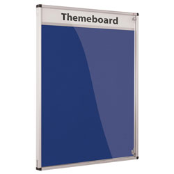 Metroplan Themeboard Tamperproof Noticeboards - Standard 1200x900mm