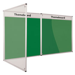 Metroplan Themeboard Tamperproof Noticeboards - Standard 1200x2400mm