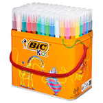 BiC Visa Felt Pens Fine Tip Drum 84