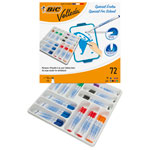 BiC Velleda 1721 White Board Marker Assorted (Pack of 72)