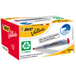 BiC Velleda 1701 White Board Marker Red (Pack of 12)