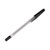 Rapid Clear Ball Pens - Black - Pack of 50