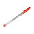 Rapid Clear Ball Pens - Red Pack 50