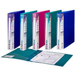 Snopake 10165 Ring Binder 2 Ring A4 Electra Assorted - Pack of 10