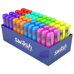Swäsh Premium Highlighters 8 Assorted Colours Pack of 48
