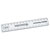 Classmaster Pack 100 Shatter Resistant Clear Rulers, Metric Only 15cm