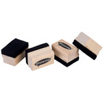 Show-me Wooden Handled Board Erasers, Small (Class Pack of 30)