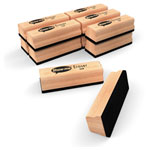 Show-me Large Wooden Handled Board Erasers - Pack of 12