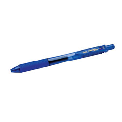 Pentel Energel X Retractable Rollerball Pen Blue Box of 12