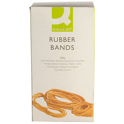 Q-Connect Rubber Band No. 75 101.6 x 9.5mm (4 x 3/8in) 500g