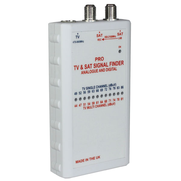 Fringe 231240 PRO+ TV & Satellite Signal Meter Rapid Online